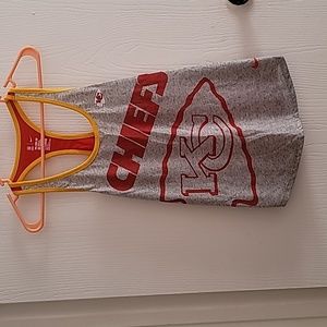 Womens Nike KC Cheifs dri-fit tank